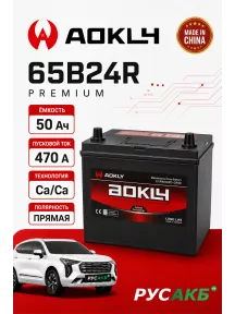 Аккумулятор Aokly 50 Ач 65B24R в Спб
