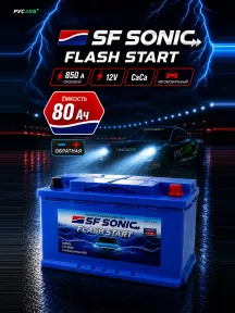 Аккумулятор SF SONIC 80 Ач обр пол в Спб