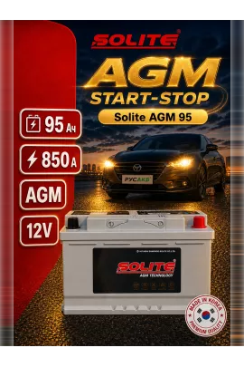 Аккумулятор Solite AGM 95 Ач