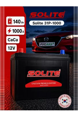 Аккумулятор Solite 31P-1000 140 Ач