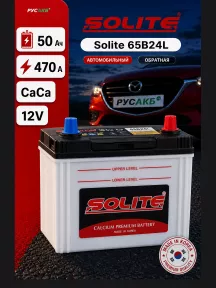 Аккумулятор Solite 65B24L 50 Ач в Спб