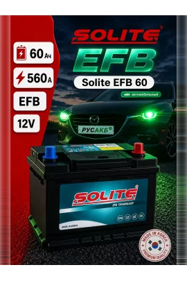 Аккумулятор Solite EFB 60 Ач