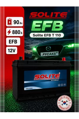 Аккумулятор Solite EFB T 110 90 Ач обр пол