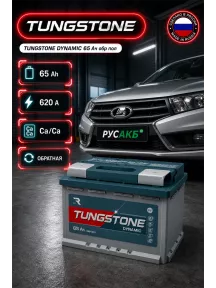 Аккумулятор TUNGSTONE DYNAMIC 65 Ач обр пол в Спб