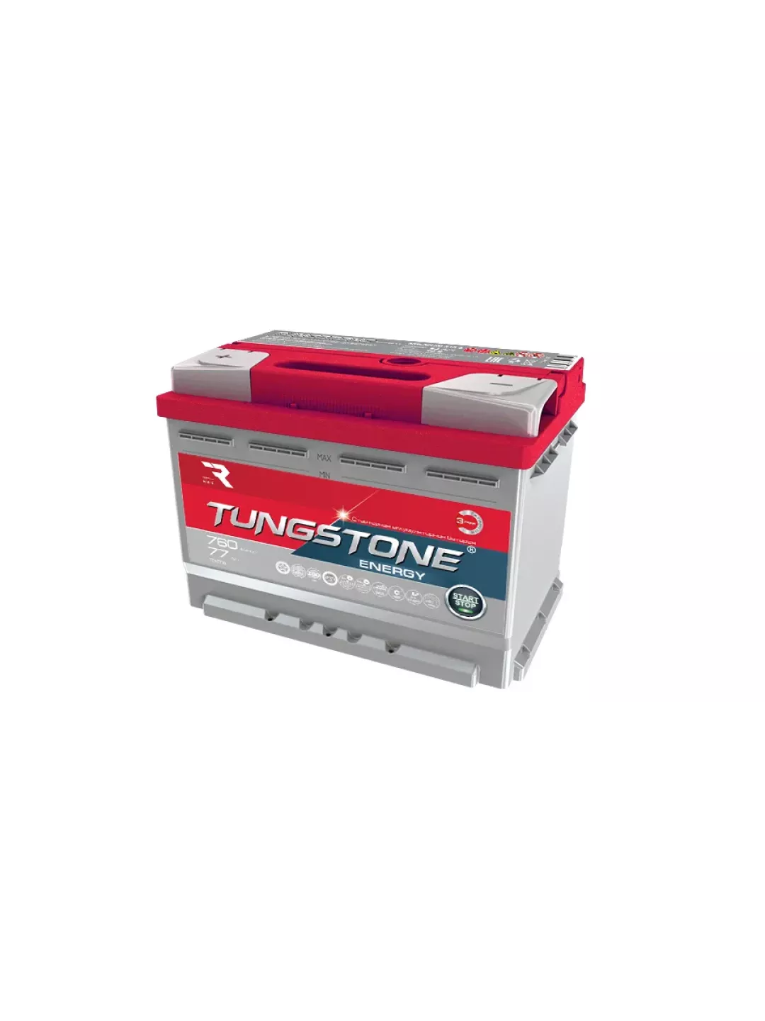 Аккумулятор TUNGSTONE Energy 77 Ач прям пол