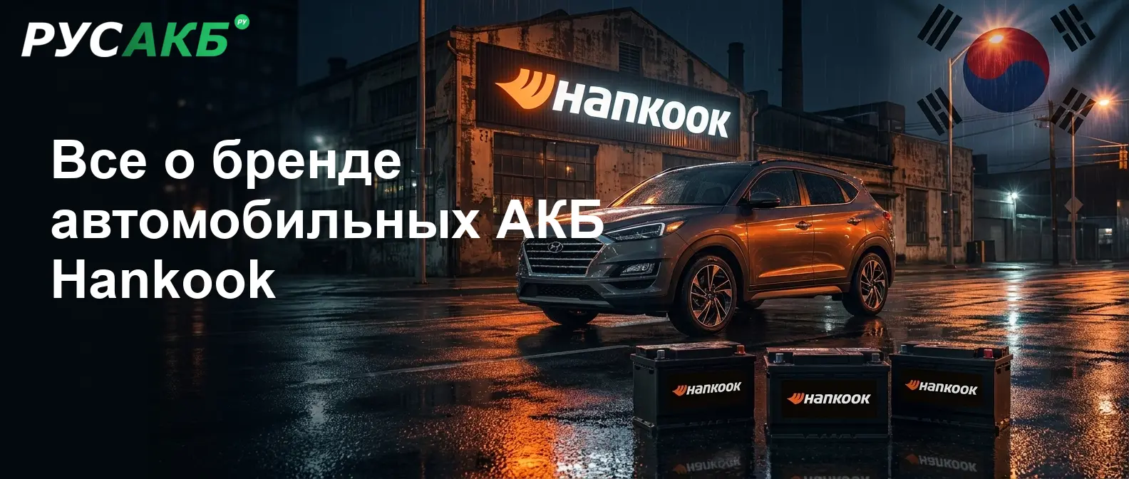 Аккумуляторы Hankook на рынке автомобильных аккумуляторов в Санкт-Петербурге