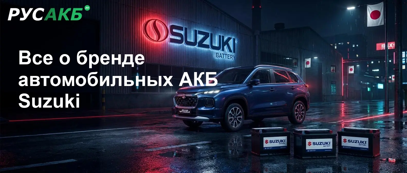 Подробный обзор автомобильных аккумуляторов Suzuki — история бренда, технические параметры и спецификации моделей