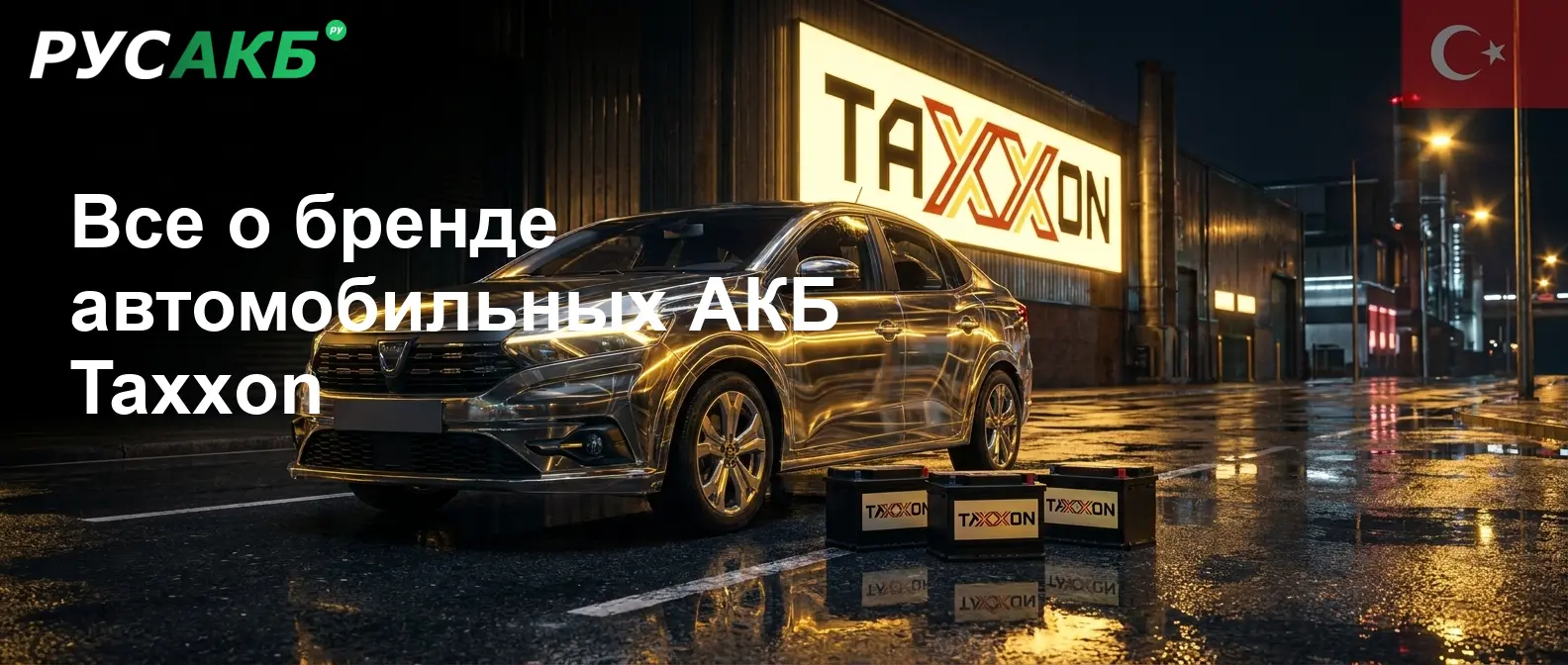 Аккумулятор Taxxon на рынке автомобильных комплектующих