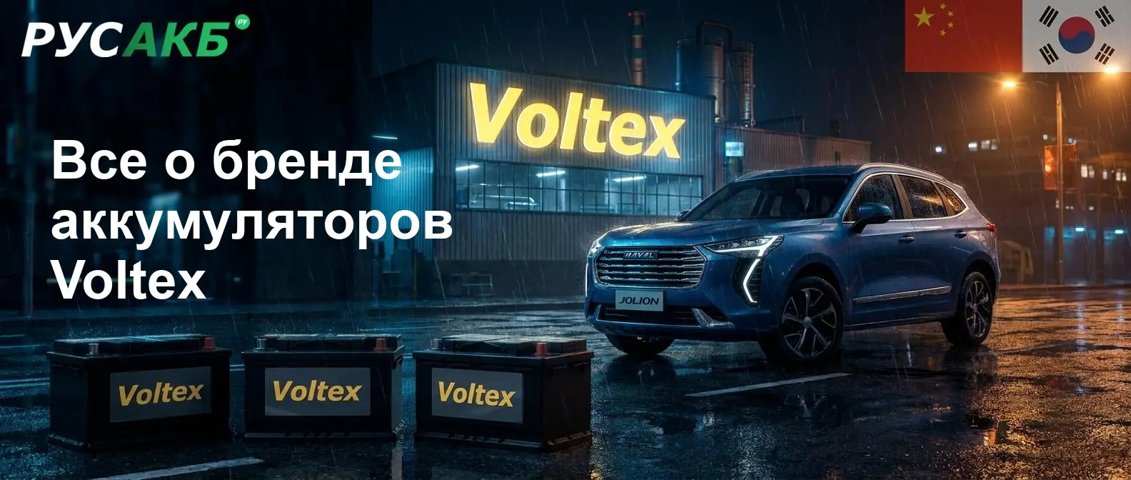 Позиционирование бренда Voltex на рынке автомобильных аккумуляторов