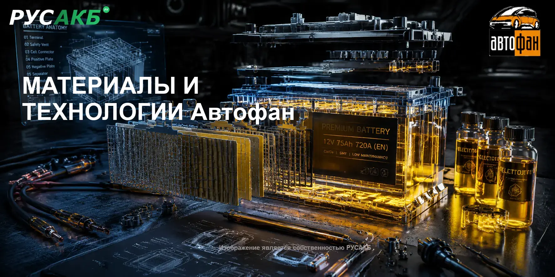 Технологии производства и внутреннее устройство аккумуляторов Автофан