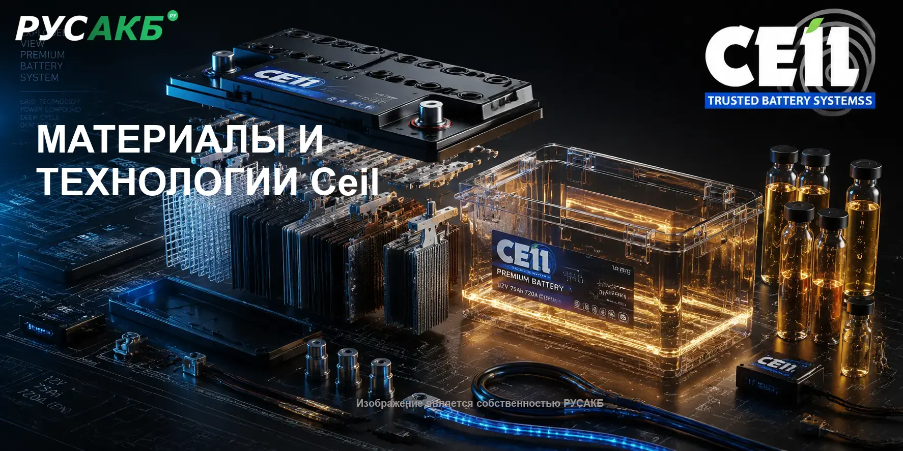 Технологии производства и внутреннее устройство аккумуляторов Ceil