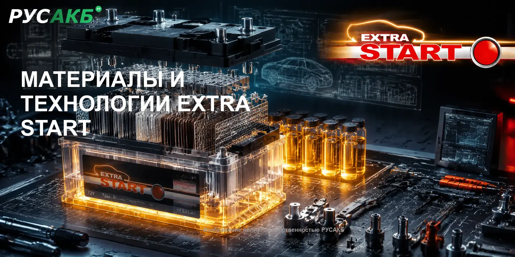 Технологическое устройство и конструкция пластин EXTRA START