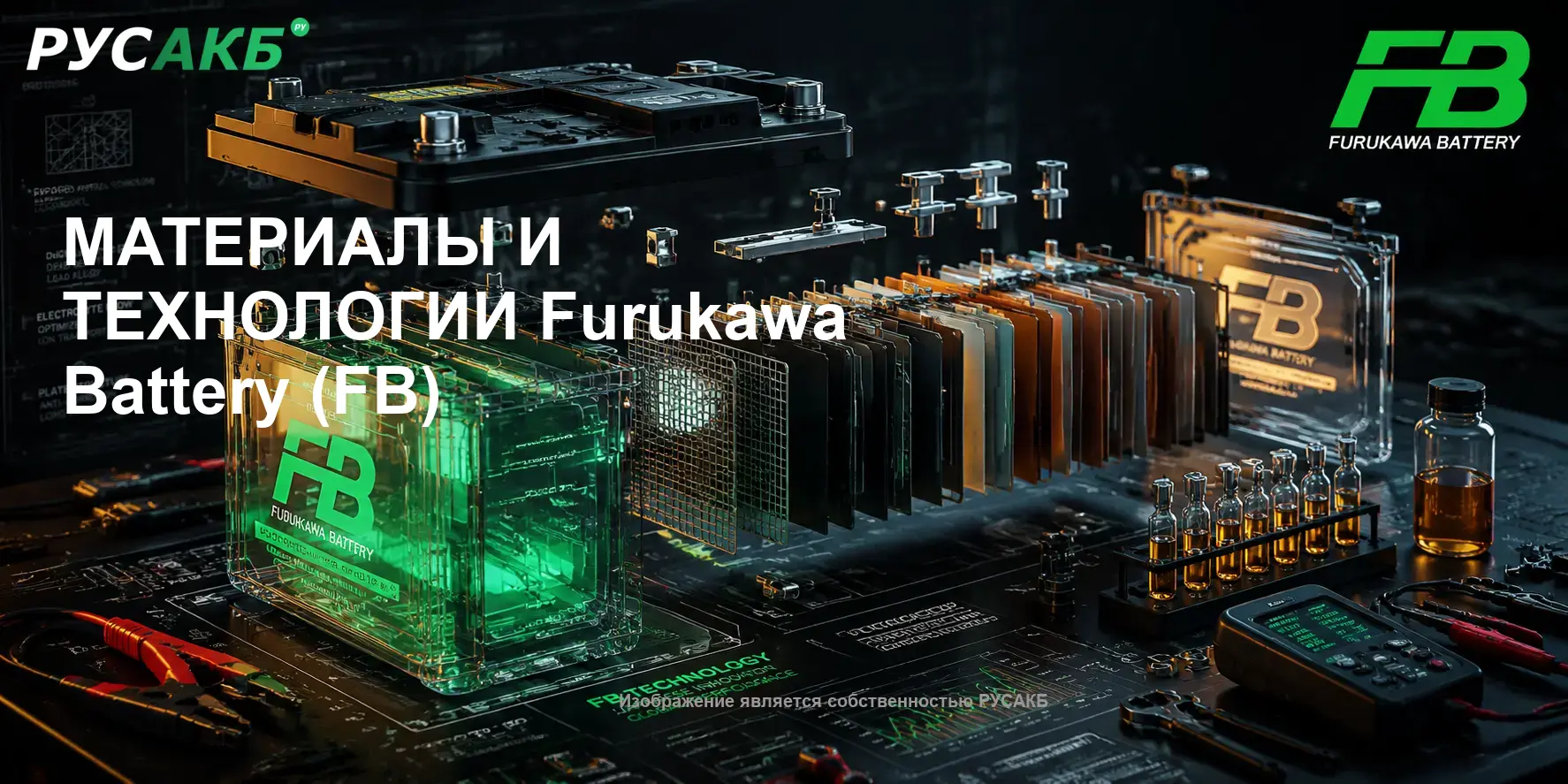 Технологии производства и внутреннее устройство пластин Furukawa Battery