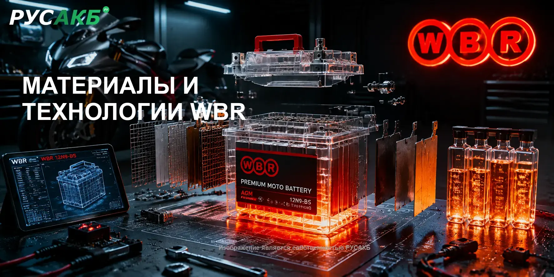 Технологии производства и внутреннее устройство аккумуляторов WBR