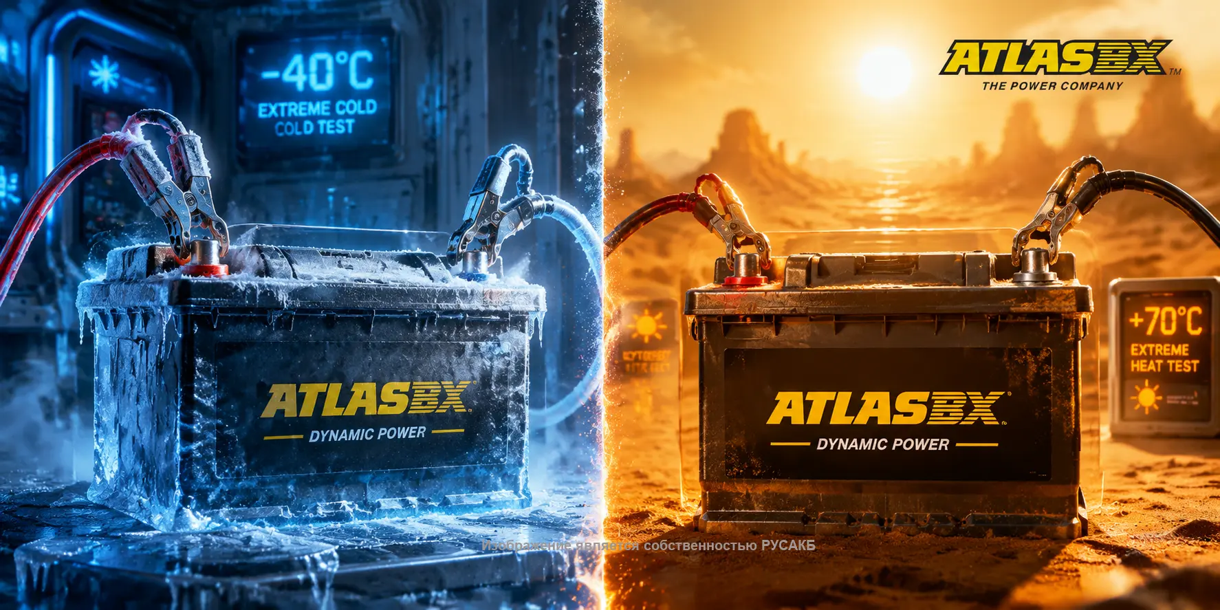 Тестирование аккумуляторов Atlas в условиях низких температур