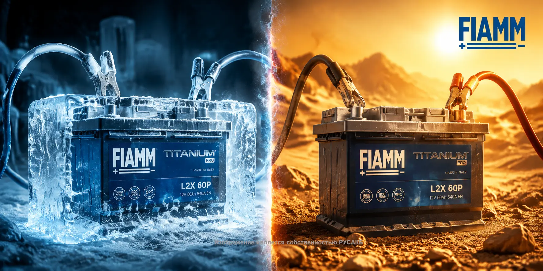 Испытания аккумуляторов Fiamm в условиях низких температур