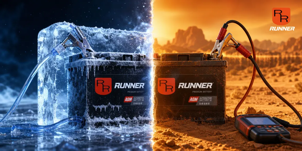 Тестирование пусковых характеристик Runner при низких температурах