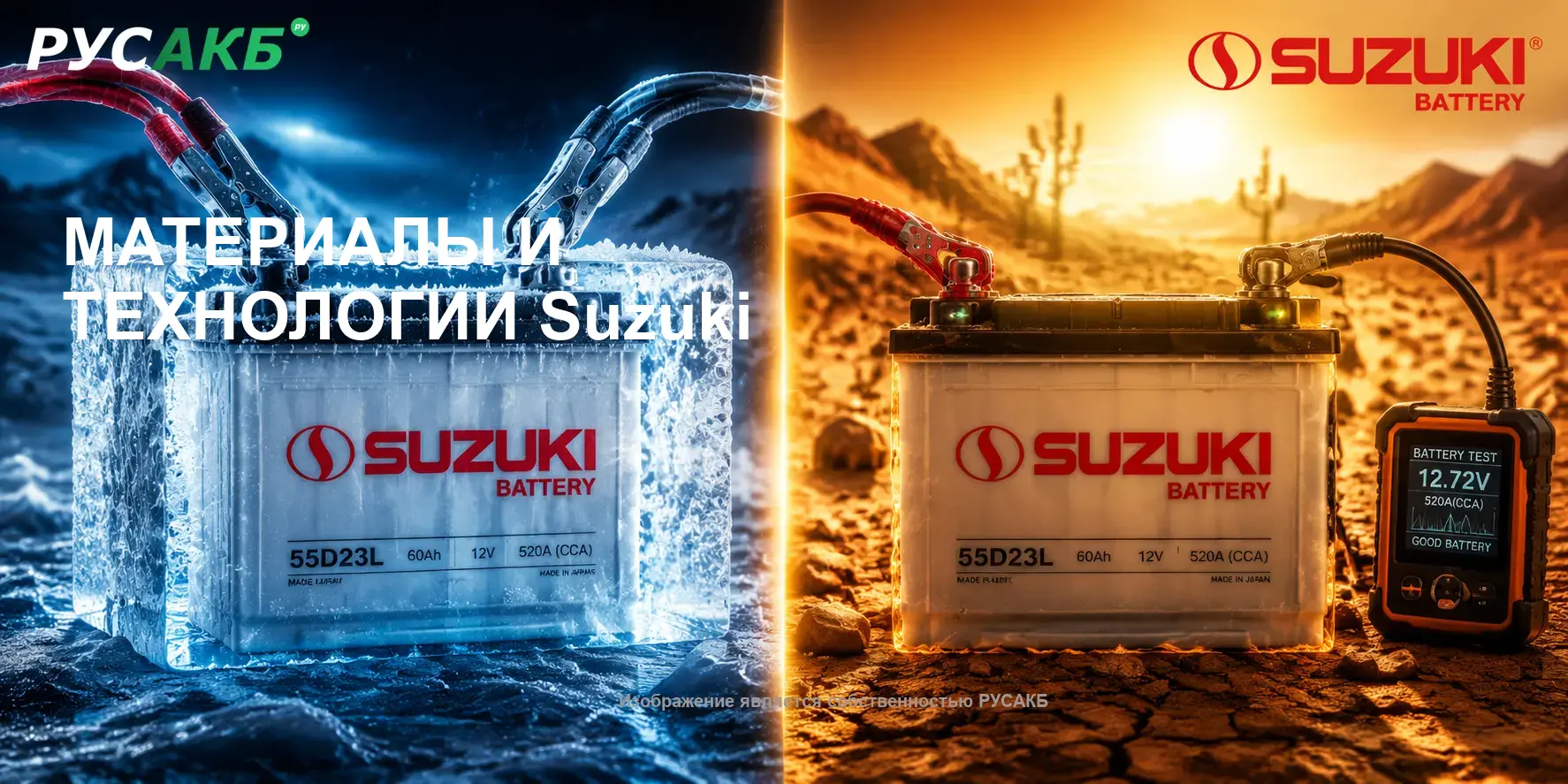 Результаты лабораторных испытаний и независимых тестов аккумуляторов Suzuki на надежность и долговечность