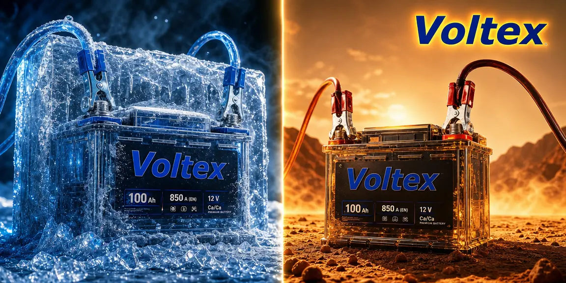 Тестирование пусковых токов аккумулятора Voltex в условиях низких температур